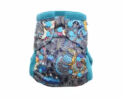 Breberky Pocketblöja - Nyfödd - Knappar