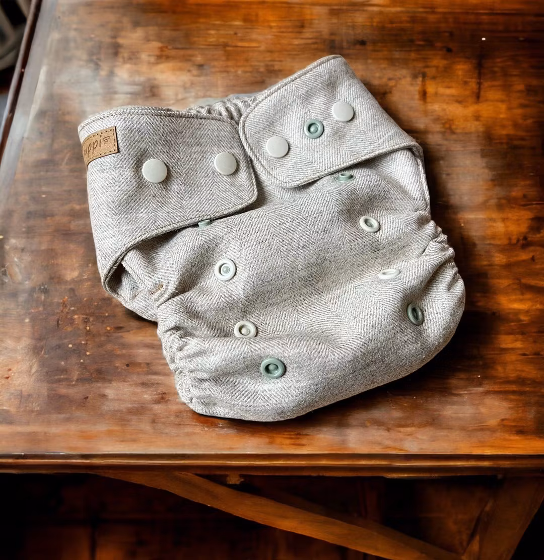 Puppi Ullskal/ SIO - Knappar- Mini One Size