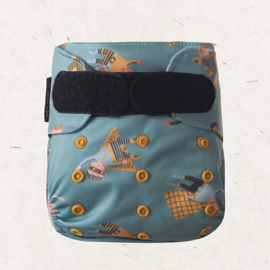 Eco Mini - Pocketblöja Kardborre inkl inlägg, coolmax