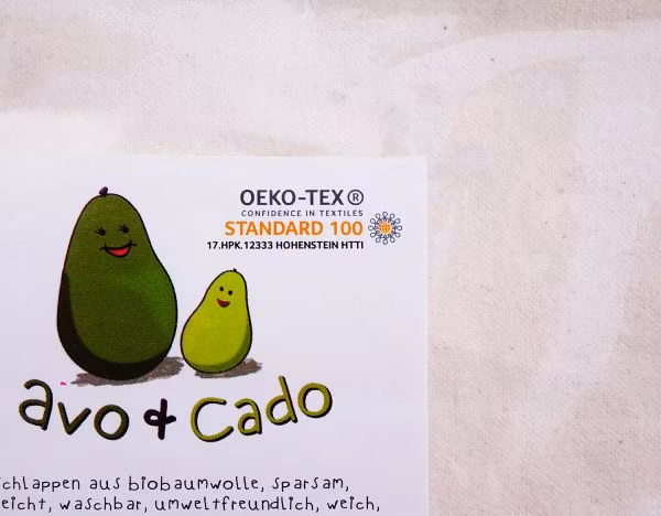 Avo&Cado Tvättlappar - Flanell/frotté - 12 st