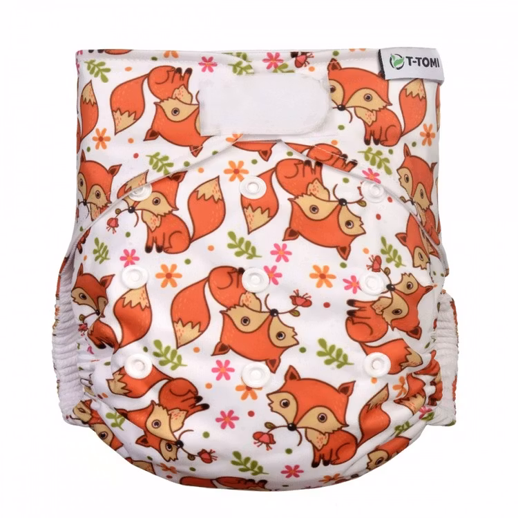T-tomi Pocketblöja - One size - Kardborre