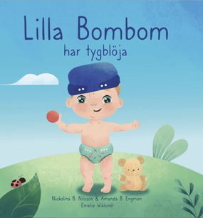 Lilla Bombom har tygblöja - Amanda Burvall Engman