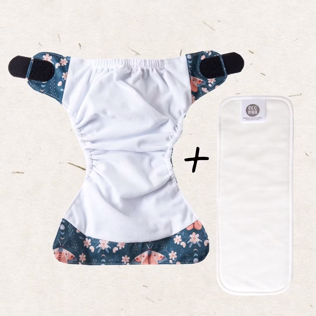 Eco Mini - Pocketblöja Kardborre, fuskmocka