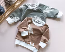 Evelina Apparel - Cotton Sweater - Bear