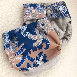 Woolberry Naturalnie - Ullskal OS - Beige/Flowers