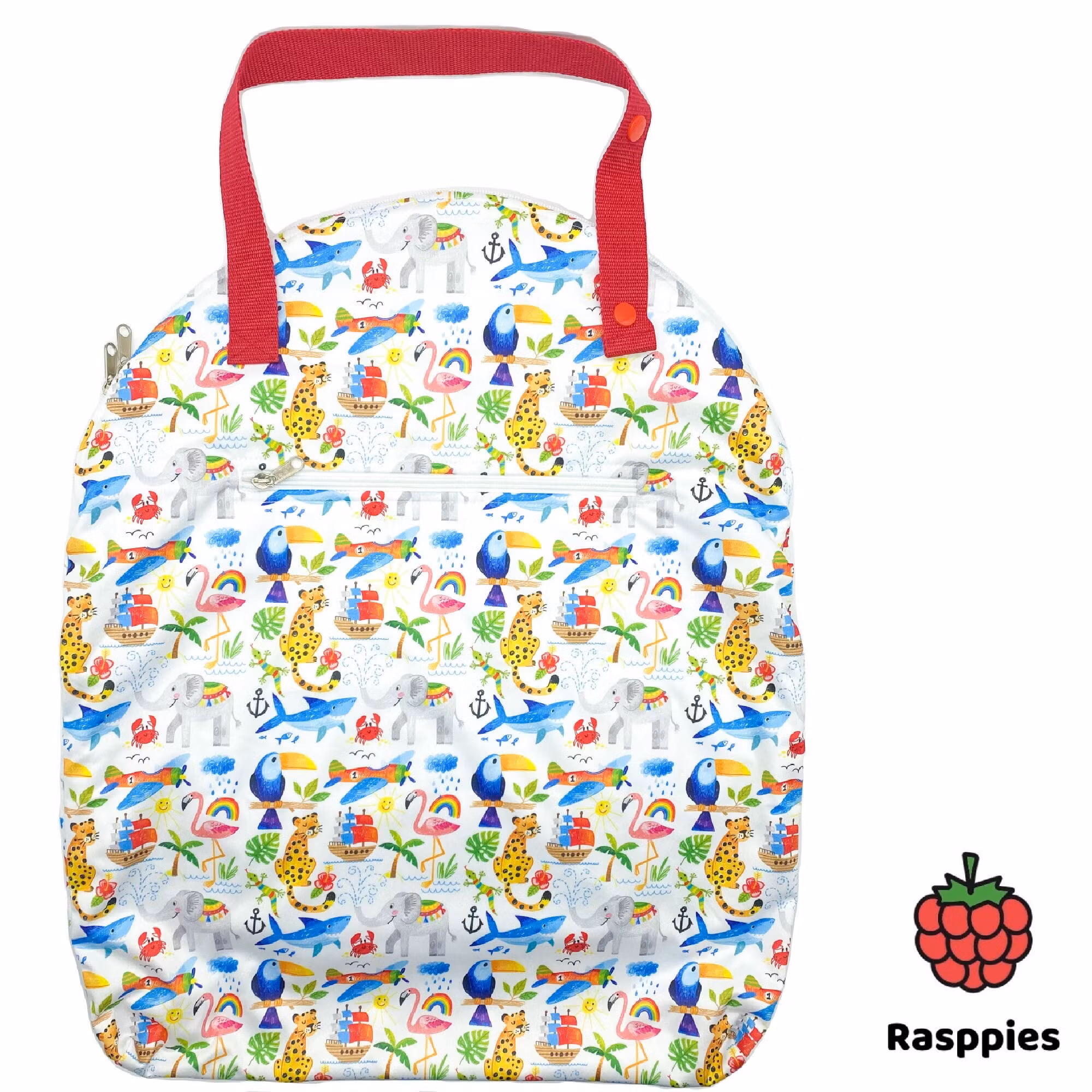 Rasppies - PUL-väska i dubbel PUL, XXL