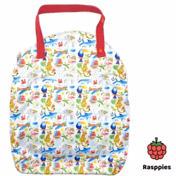 Rasppies - PUL-väska i dubbel PUL, XXL