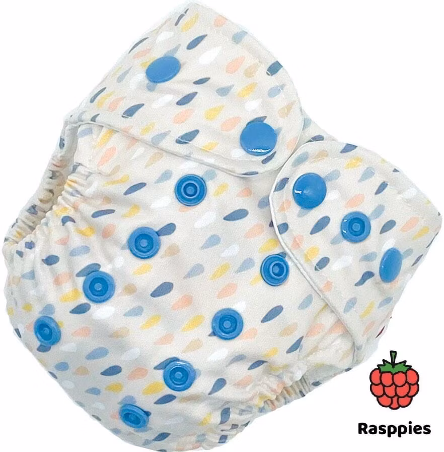 Rasppies - PUL-skal Nyfödd/Preemie, - dockblöja?
