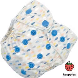 Rasppies - PUL-skal Nyfödd/Preemie, - dockblöja?