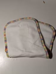 Bells Bumz,mindre bambu inlägg m fleece o knapp, udda