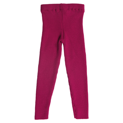 Reiff - Tjocka ribbade leggings i merinoull