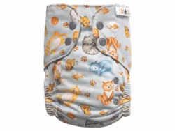 Breberky Pocketblöja OS, bambufrotté