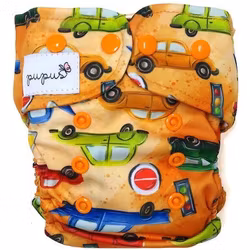 Pupus AIO - One Size - Olika mönster