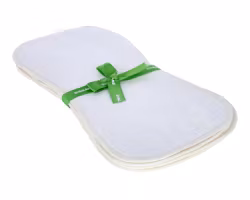 LittleLamb - timglasformade Hampa/bomulls booster, 5p