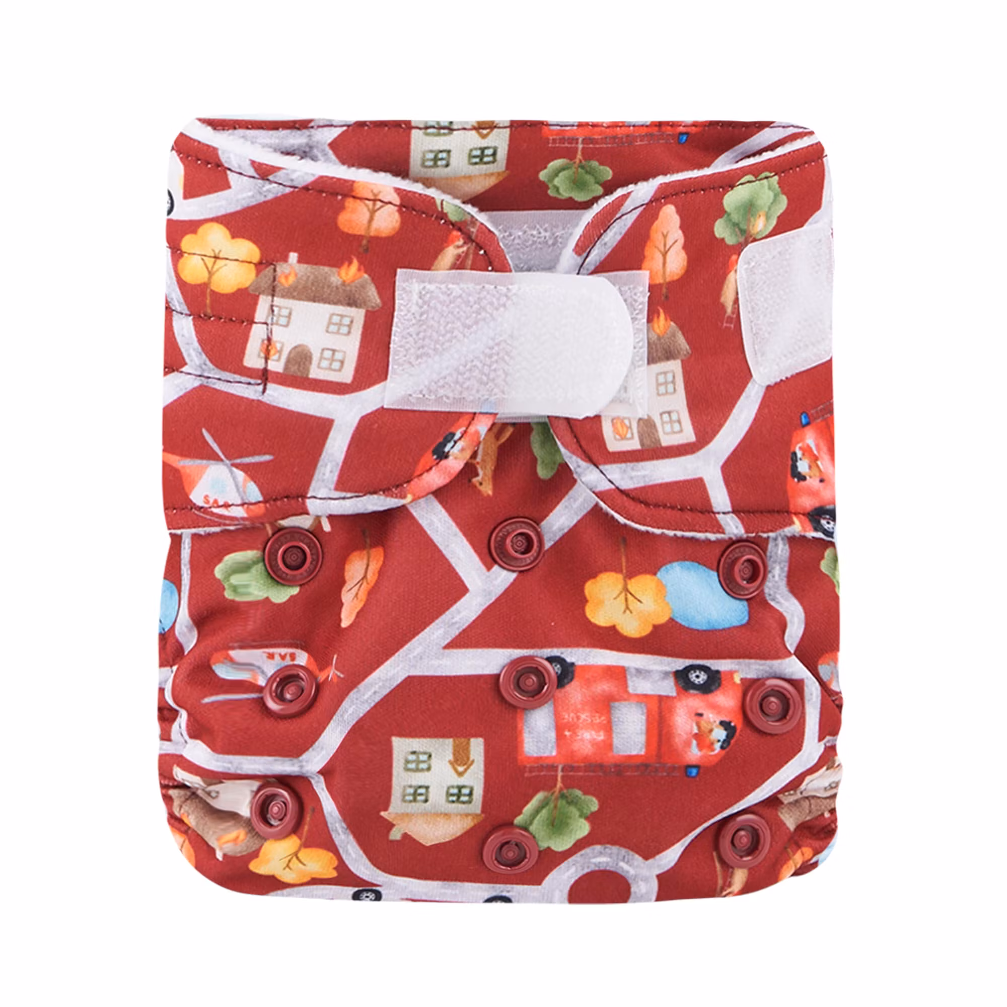 Bells Bumz Newborn pocket, kardborre  m inlägg