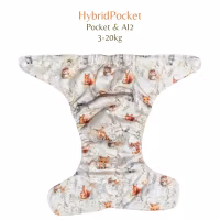 Tots & Turdle - Pocket/Ai2 inkl inlägg, coolmax