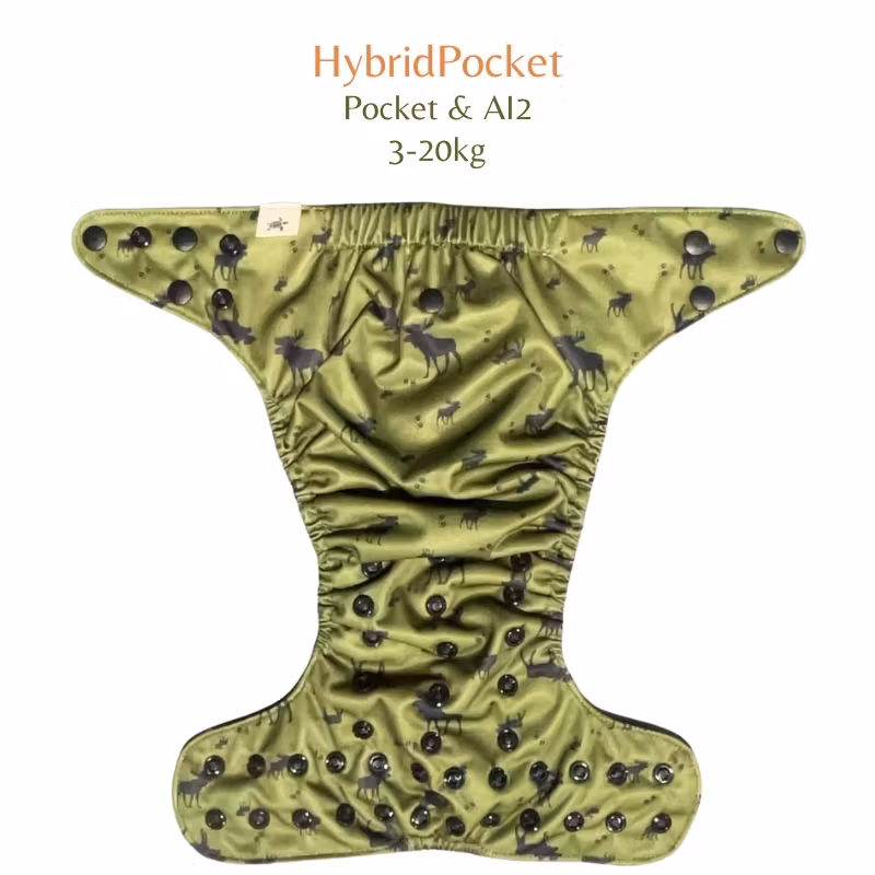 Tots & Turdle - Pocket/Ai2 inkl inlägg, coolmax