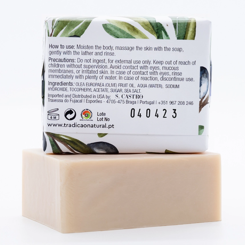 Tradicaõ Natural - Olivtvål - 2 storlekar