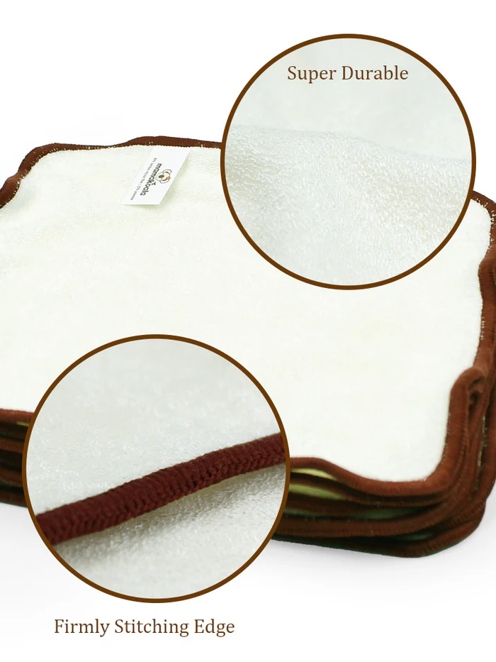 MamaKoala - 10 p tvättlappar inkl liten pod