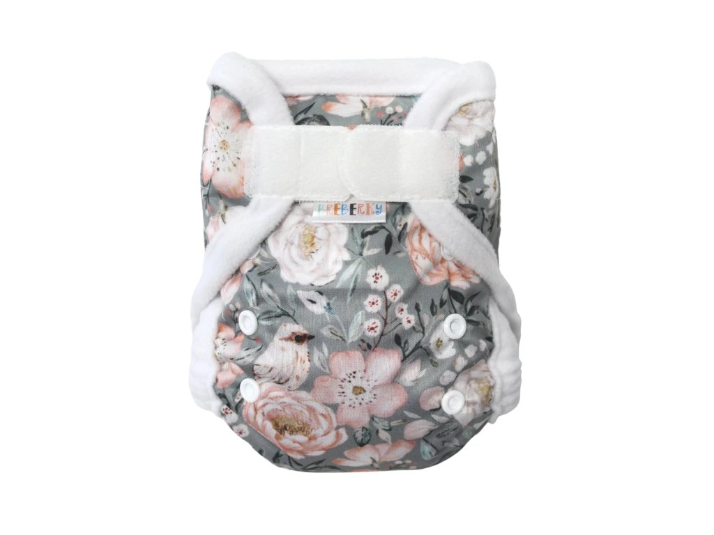 Breberky PUL-skal med dubbla resår - Nyfödd - Kardborre