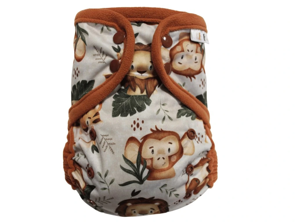 Breberky PUL-skal med dubbla resår - One Size - Knappar