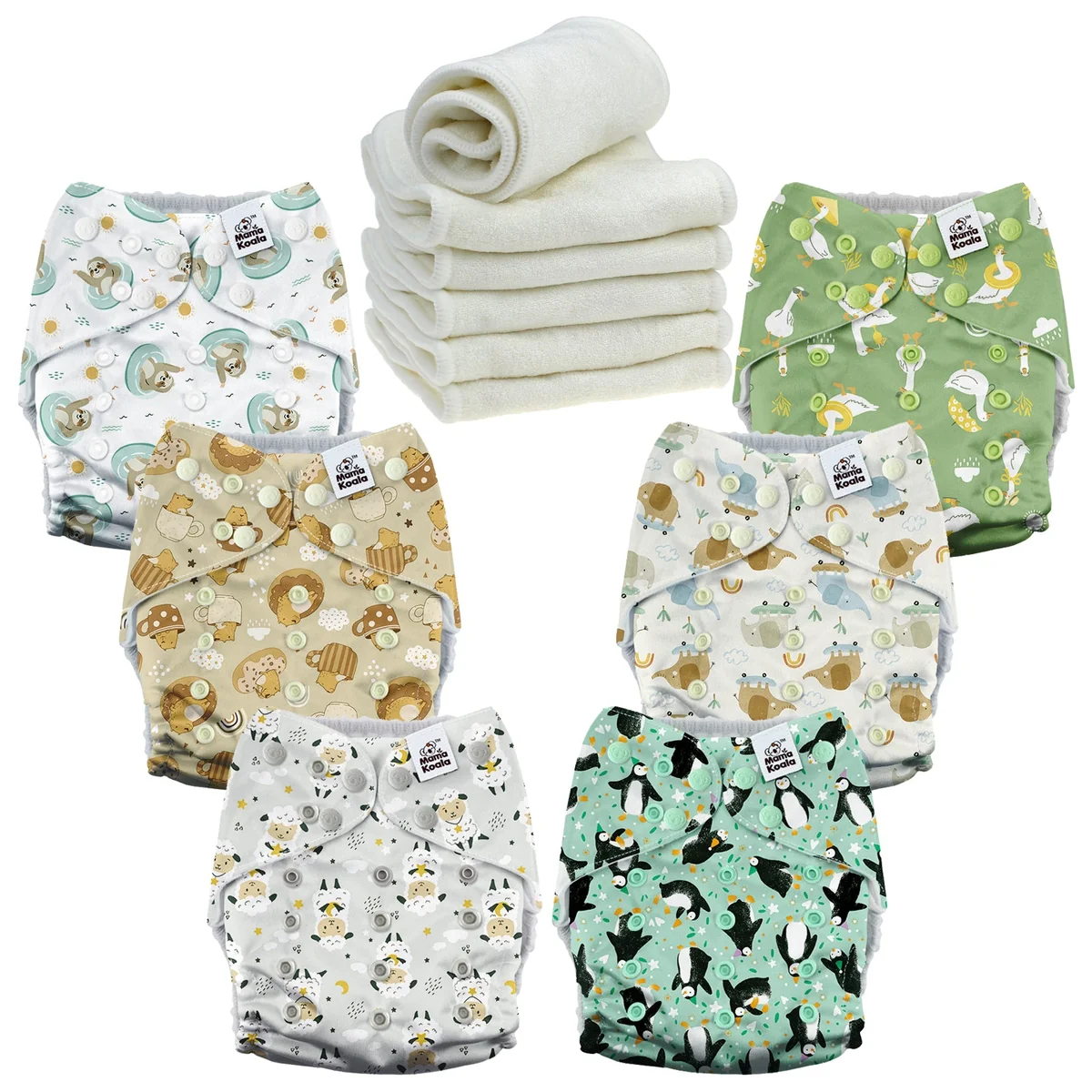 Mama Koala - 6-pack pocket m. inlägg
