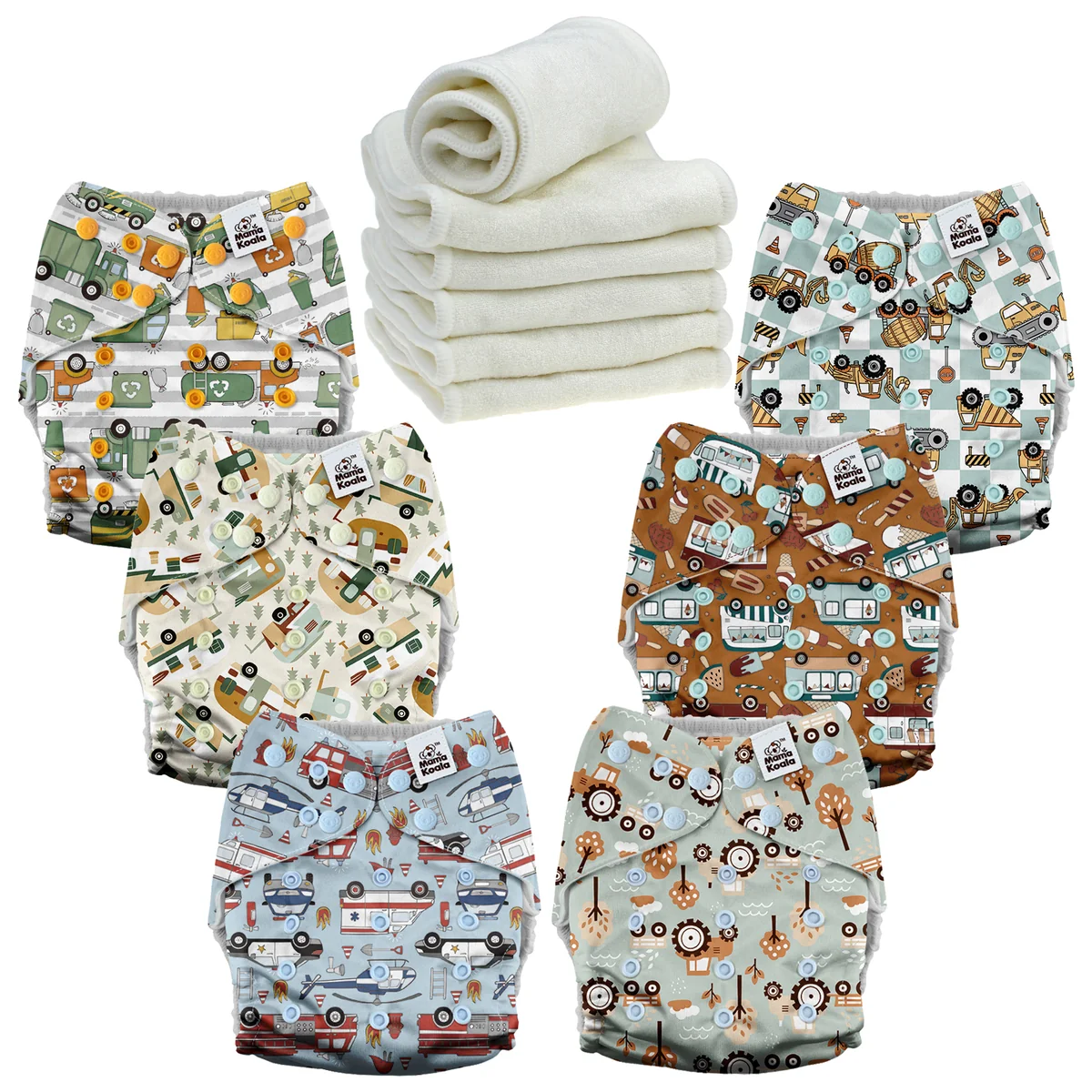 Mama Koala - 6-pack pocket m. inlägg