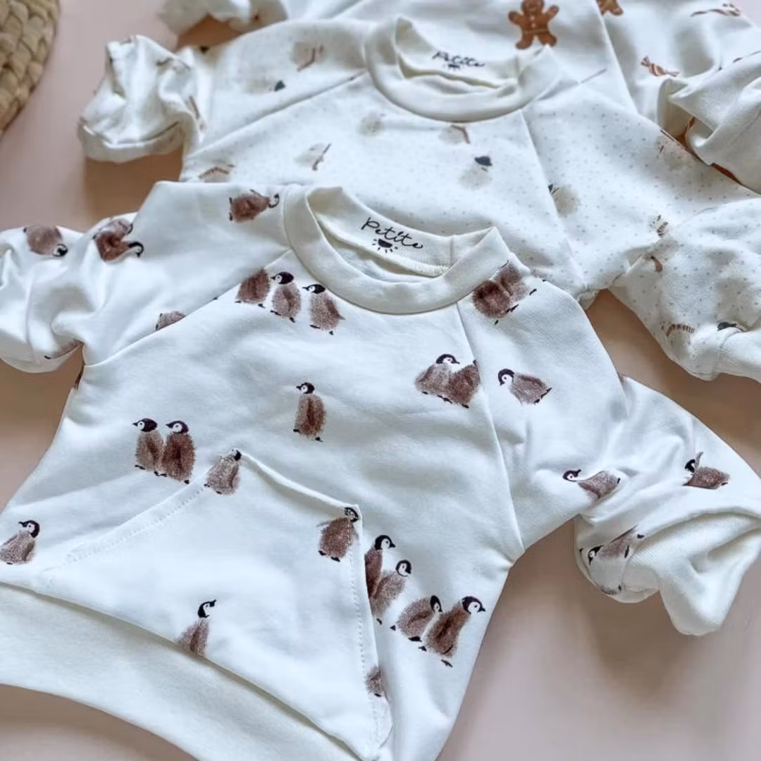 Evelina Apparel - Cotton Sweater - Winter Prints