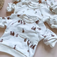 Evelina Apparel - Cotton Sweater - Winter Prints