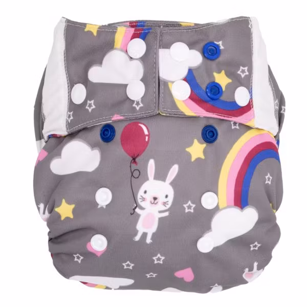 Mommy Mouse Pocket - One Size - Bomull