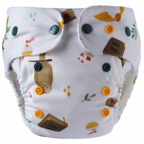 Pul-skal med dubbla benresårer från Little Rhino.  storlek mini one size
