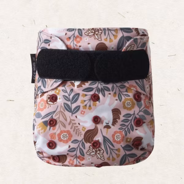 Eco Mini - Pocketblöja Kardborre, fuskmocka