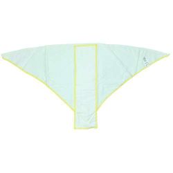 Pupus-Vikblöja, sydd i Origamivikning,