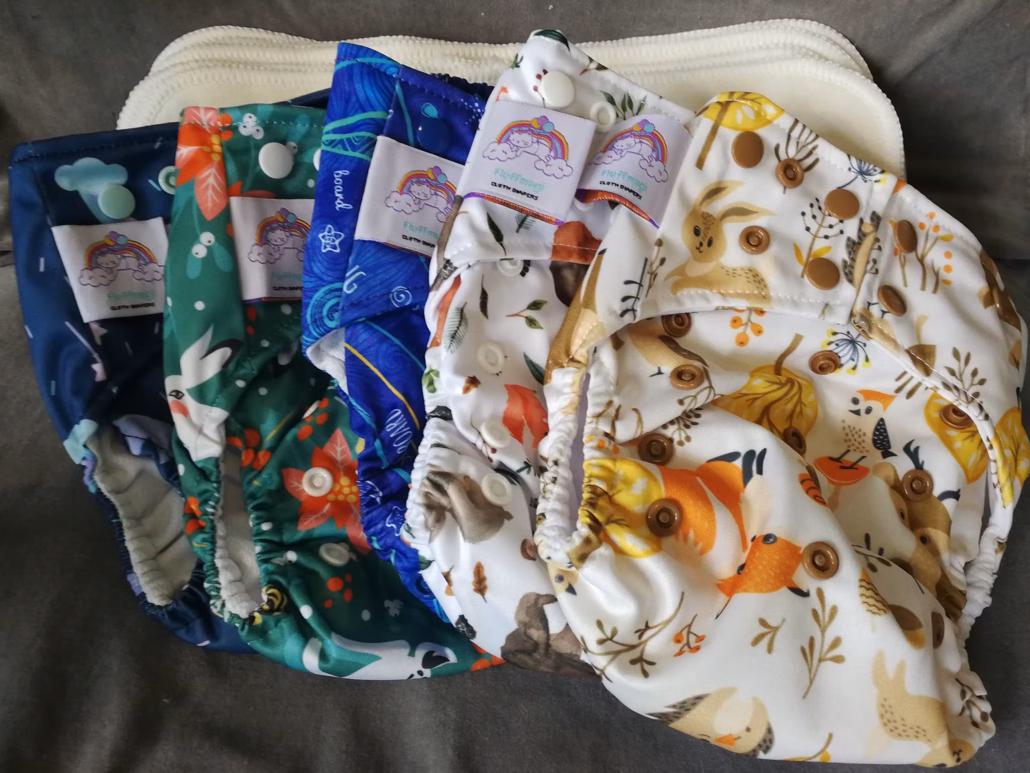 Paket Fluffmagi Original - 5 st pocket inklusive inlägg