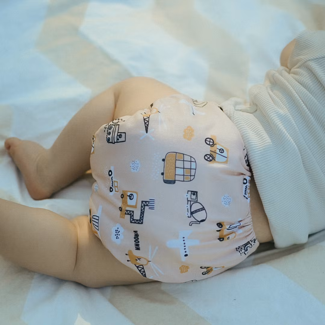 Fluffmagi Pocketblöja 1.0, med 2 inlägg
