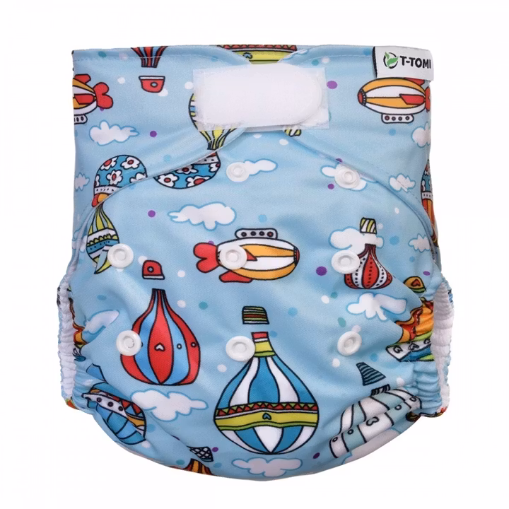 T-tomi Pocketblöja - One size - Kardborre