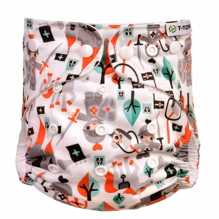 T-tomi Pocketblöja - One size - Knappar