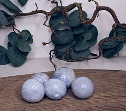 Blå kalcit - Cuddle stones