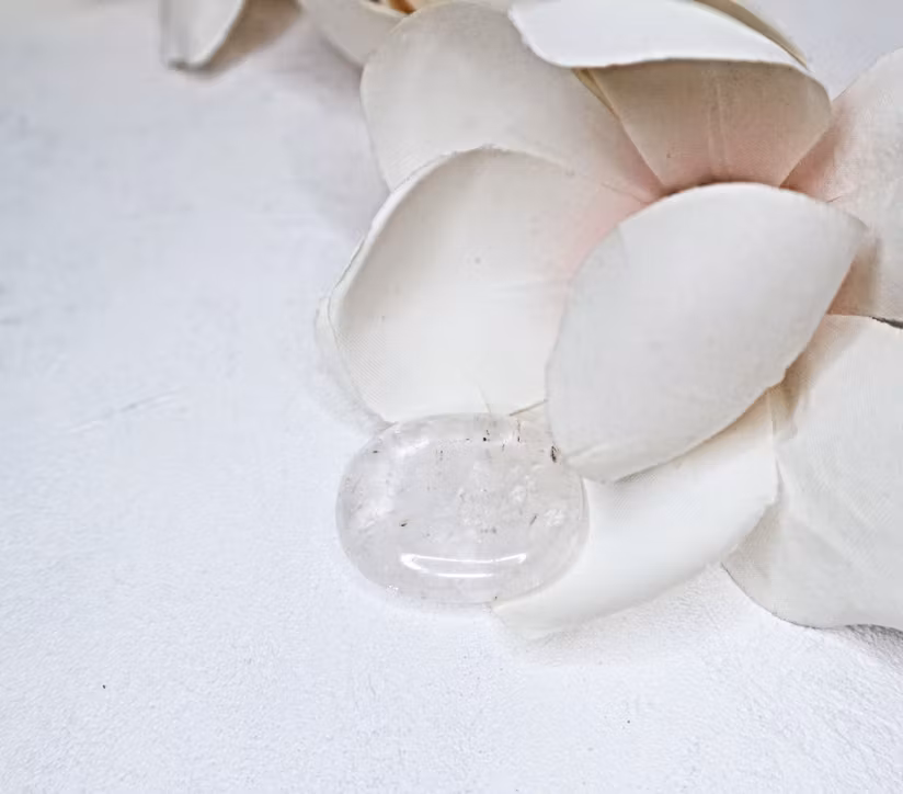 Bergskristall No-worry-stone