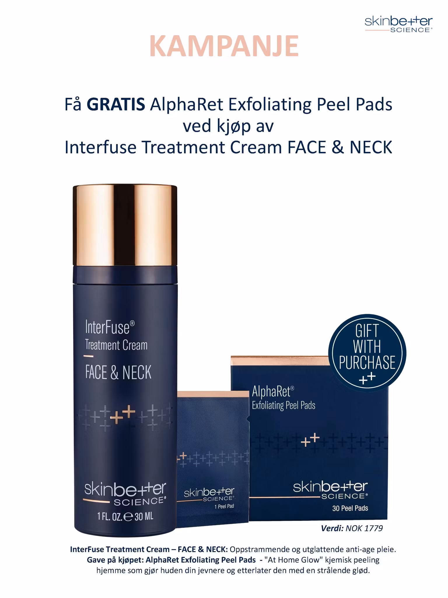 Kampanje - InterFuse Treatment Cream Face & Neck