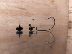 Black 1/0 Offset EWG - Football - 7gr 3pkt