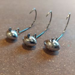 2/0 Offset EWG - Football - 10gr 3pkt