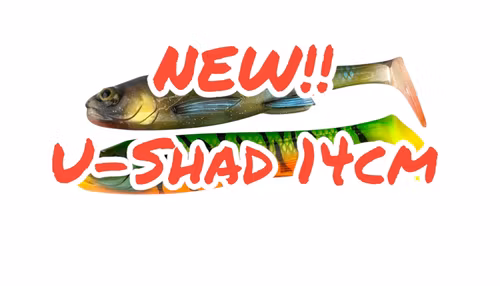 U-Shad 14cm 35g Painted
