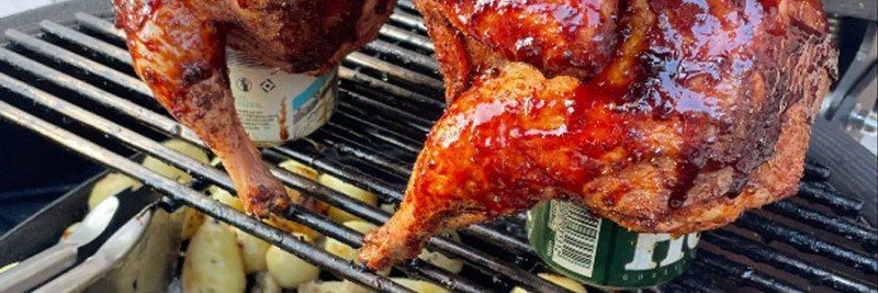 The Bastard | Beer can chicken