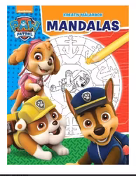 Målarbok Nickelodeon Paw Patrol, 24 sidor