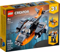 LEGO Creator Cyberdrönare, 3-i-1, 31111