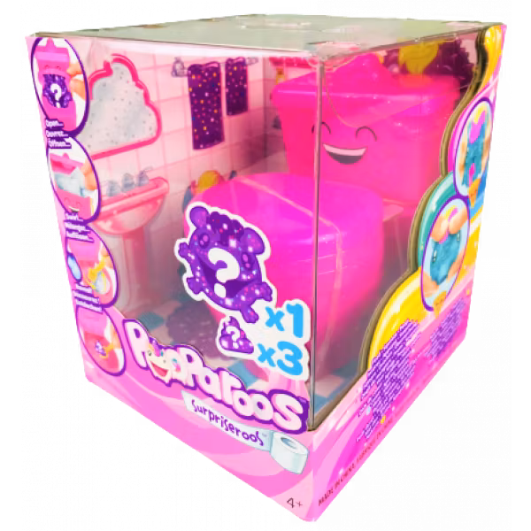 Mattel Pooparoos Trendiga Överraskningar med Toalett
