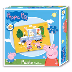 Peppa Pig Pussel (50 bitar)