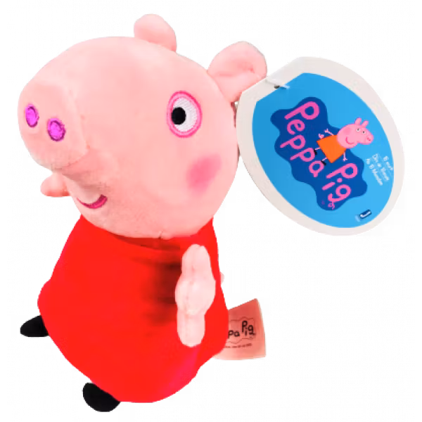 Peppa Pig - Mjuk leksak med ljud, 18cm
