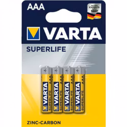 AAA Batterier Varta Superlife (4-pack)